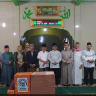 Penghulu Tebat Karai Mendampingi Safari Ramadan Bupati Kepahiang