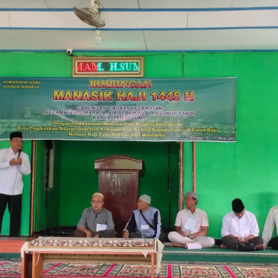 Ka.Kankemenag: Manasik Haji, Bekal Ilmu Agar Jamaah Haji Siap Laksanakan Rangkaian Ibadah Haji