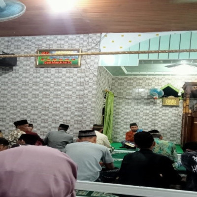 KUA Kecamatan Ilir Talo Isi Tausiyah di Masjid Syuhada Suka Bulan