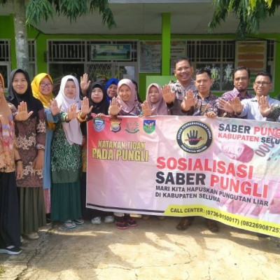 Sosialisasi “Saber Pungli” Polres Seluma di MAN Seluma