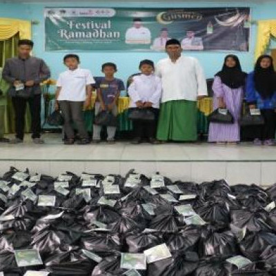 Meriahkan Festival Ramadan, Kemenag Lebong Bagi 250 Paket Sembako