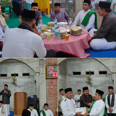 Safari Ramadhan Kakan Kemenag Bengkulu Utara Serahkan Wakaf Al'Quran