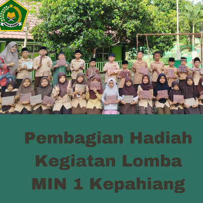 MIN 1 Kepahiang Bagikan Hadiah Kegiatan Lomba di Bulan Ramadhan