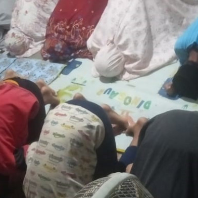 KUA Seluma Selatan Bimbing Anak-anak TPQ Al-Falah Shalat