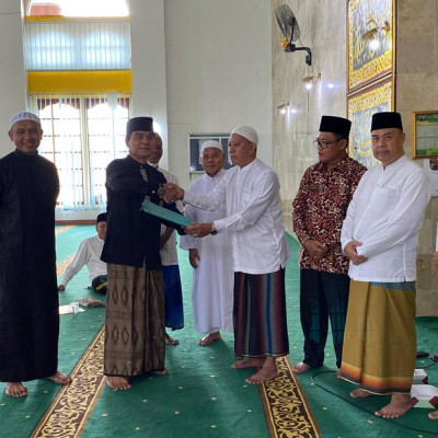 Pelantikan BKM Masjid Agung Baitul Makmur : Demi Kesejahteraan & Kemakmuran Masjid