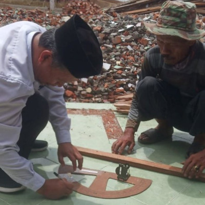 Pengukuran Arah Kiblat Masjid Al Huda : Langkah Penting Menuju Kesempurnaan Ibadah