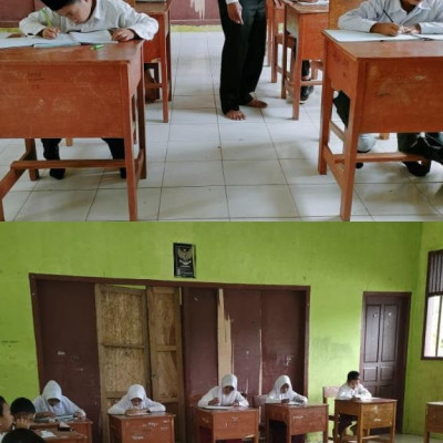 MIN 2 Seluma Melaksanakan Ujian Praktek Madrasah
