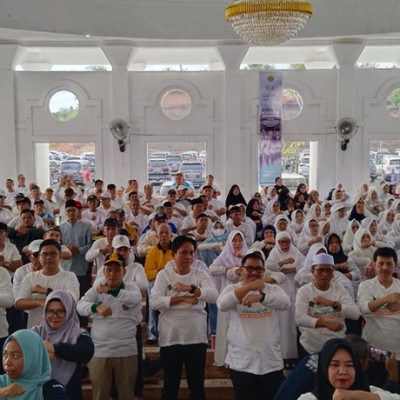 Ikhtiar Istita'ah Kesehatan, CJH Kota Bengkulu Ikuti Senam Haji