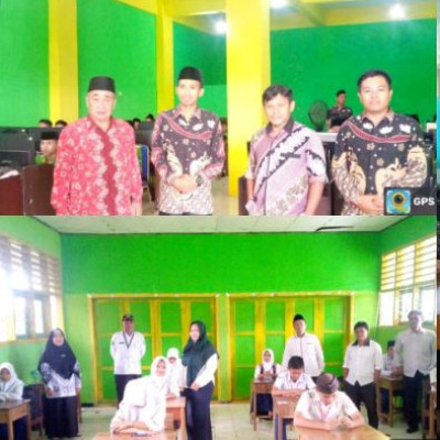 Kemenag Kepahiang Dampingi Pelaksanaan Asesmen Madrasah Tsanawiyah se-Kabupaten Kepahiang