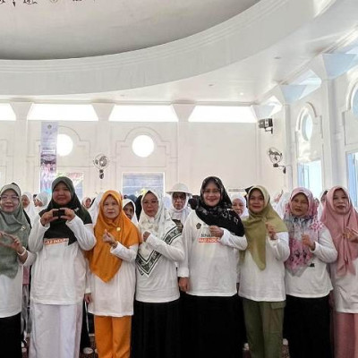 DWP Kemenag Kota Bengkulu Hadiri Pelepasan Jamaah Calon Haji Tahun 2024