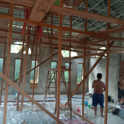 PAI KUA Talo Tinjau Pembangunan Masjid  Di Wilayah Binaan