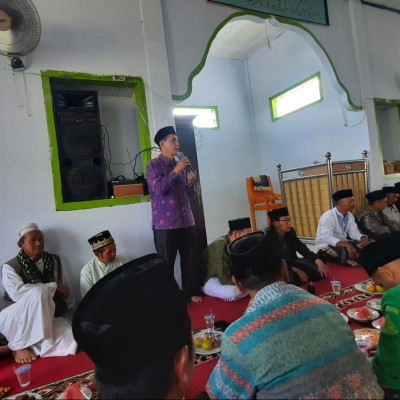 Kepala KUA Kecamatan Kabawetan Imbau Perangkat Agama dan Kepala Desa Peduli Sertifikasi Tanah Wakaf
