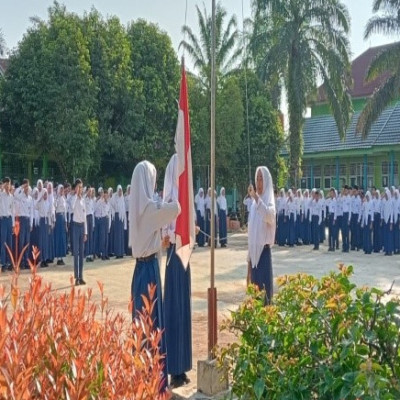 MTs N 3 Seluma Upacara Bendera