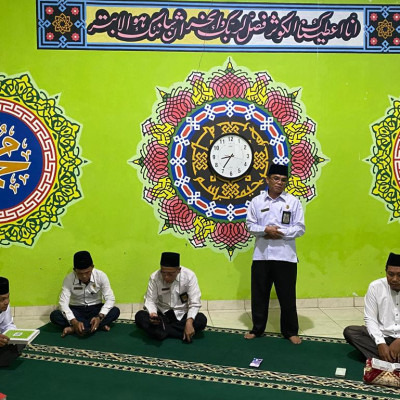 Dukung Kegiatan Rutin Kemenag BS, KUA Kecamatan Air Nipis Menjadi Penanggung Jawab Khotmil Qur’an