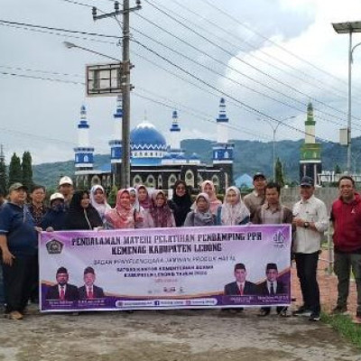 Kasi Bimas Islam Bersama PPPH Sukseskan Wajib Halal Oktober 2024 Di 3000 Desa Wisata