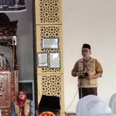 Sambutan Ka. Kankemenag Mukomuko pada Acara Pelepasan Jemaah Haji Kabupaten Mukomuko 1445H/2024 M