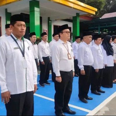 KUA Kecamatan Tebat Karai Ikuti Upacara Hari Kebangkitan Nasional Ke-116