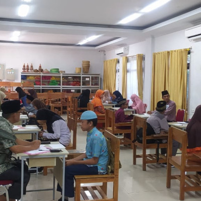 Pelaksanaan Tes PPDB MTsN 1 Kota Bengkulu