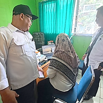IT Itu Penting, Penyuluh Agama Islam KUA Kecamatan Seluma Selatan Menerima Bimbingan Peningkatan Kualitas SDM