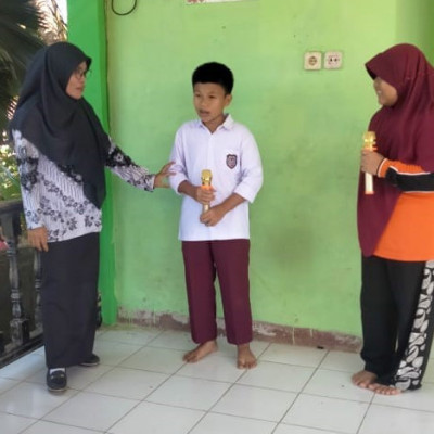 Siswa MIN 4 Seluma Mengikuti Latihan Master of Ceremony