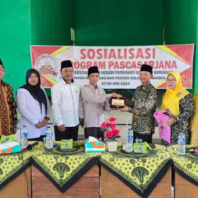 Tim Sosialisasi Pascasarjana UIN Fatmawati Sosialisasi PMB di Kemenag Mukomuko