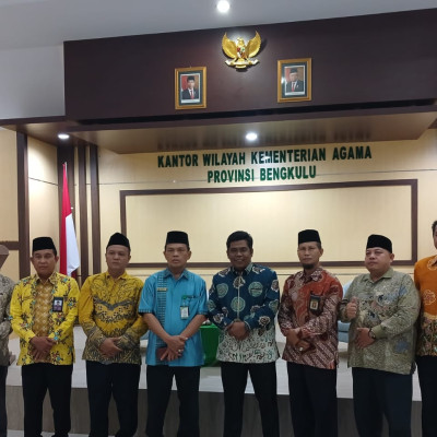 Kemenag Bengkulu Tengah Ikuti Sosialisasi Juknis KSM dan Myres Tahun 2024