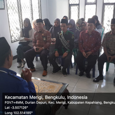 KUA Kecamatan Merigi Fasilitasi Kegiatan FGD Cegah Pernikahan Dini dari UNIB