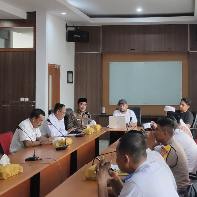 Hadiri Rapat Finalisasi MTQ, Kakan Kemenag BU : Keamanan dan Kesehatan Kontingen Harus Diutamakan