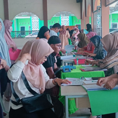 Daftar Ulang Penerimaan Siswa Baru MTsN 1 Kota Bengkulu