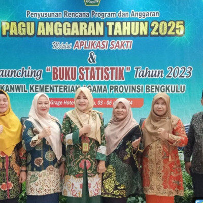 Kepala MTsN 1 Kota Bengkulu  Hadiri Kegiatan Penyusunan Rencana  Program Dan Pagu Anggaran 2025