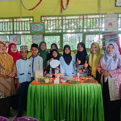 Asah Keterampilan Anak Murid Kelas 6 MIN 5 Bengkulu Tengah Gelar Ujian Praktik