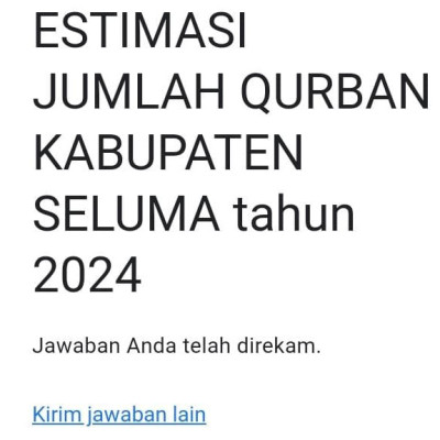 Plt Kepala KUA Kecamatan Seluma, Instruksikan Penyuluh Agama Islam Isi Link Data Qurban Tahun 2024