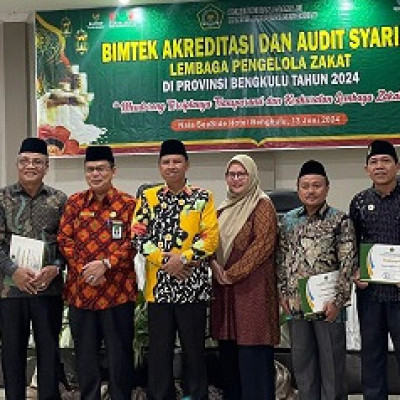 Bimbingan Teknis Akreditasi dan Audit Syariah Lembaga Pengelola Zakat di Bengkulu Tingkatkan Kualitas Layanan Lembaga Zakat