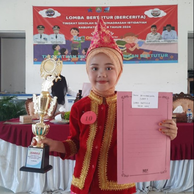 Siswi MIN 1 Kaur Raih Juara 2, Lomba Bercerita Tingkat SD/MI Se-Kabupaten  Kaur