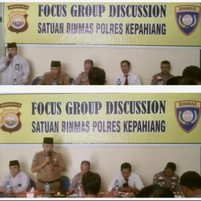 Penghulu KUA Tebat Karai Hadiri Kegiatan Forum Discussion (FGD) Kecamatan