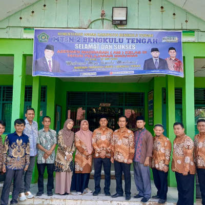 Tim Monitoring Dan Evaluasi BMN Dirjen Pendis Kemenag RI Datangi Madrasah Bengkulu Tengah
