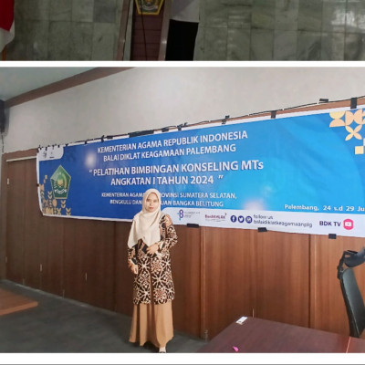 Guru MTs N 2 Seluma Ikuti Diklat Mapel Di Palembang
