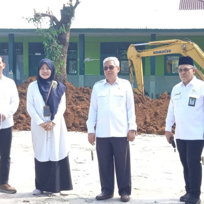Kakanwil Pantau  Pembangunan Gedung RKB MTsN 2 Kota Bengkulu