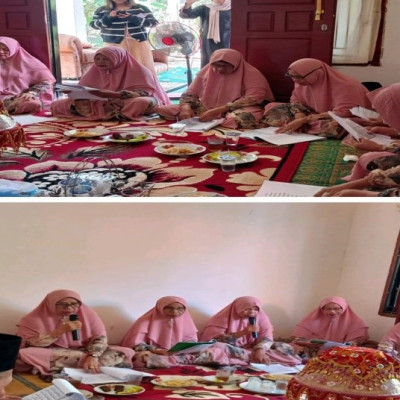 Penyuluh Agama Islam Kecamatan Sukaraja Memimpin Pengajian Pra Nikah  Di Kelurahan Babatan