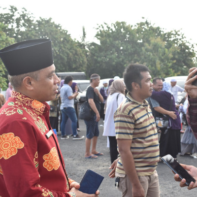 Tangis Haru Menyambut Kepulangan Jama'ah Haji Bengkulu Tengah