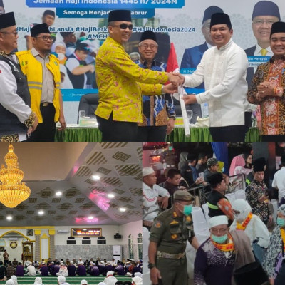208 Jamaah Haji Bengkulu Utara Tiba Dengan Selamat