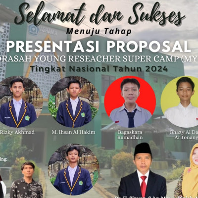 Dua Tim MYRES MTsN 1 Kota Bengkulu Lolos Top 120 Siap Melangkah Ke Tahap Presentasi  Proposal