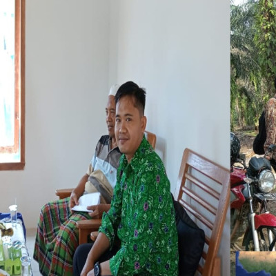 Penyuluh Agama Islam KUA Kecamatan Air Periukan Fasilitasi Pengajuan Sertifikat Tanah Wakaf Di Desa Kungkai Baru