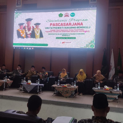 Saling Bersinergi, Kepala KUA Kecamatan Selebar Hadiri Sosialisasi Program Pasca Sarjana UINFAS Bengkulu