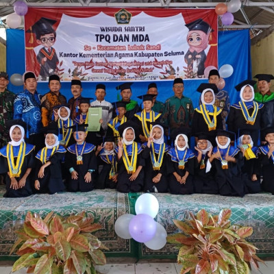 Kepala KUA Kecamtan Sukaraja Menghadiri Undangan Acara Wisuda Satri Di Kecamatan Lubuk Sandi