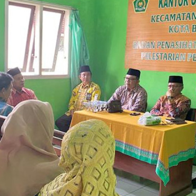 Pembinaan ASN di KUA Sungai Serut, Kakan Kemenag Tegaskan Untuk Menjalankan Tupoksi Secara Maksimal