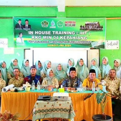 Kelompok Kerja Guru MIN 04 Kepahiang Gelar In House Training Pada Kurikulum Merdeka Tahun 2024