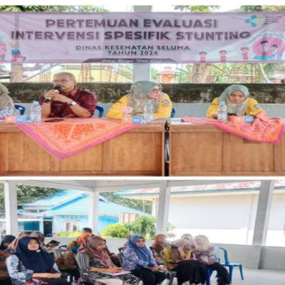 PAI KUA Kecamatan Sukaraja Mengikuti Acara  Evaluasi Intervensi Spesifik Stunting Dinas Kesehatan Kabupaten Seluma Tahun 2024