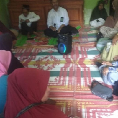 Bina Keluarga Sakinah Dan Cegah Perkawinan Dini , KUA Sindang Selingi Gelar Sosialisasi