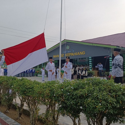 Libur Telah Usai! MAN 2 Kepahiang awali KBM dengan Upacara Bendera